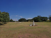 The expanse of the garden of remembrance (photo: 2025)