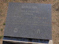 The garden plaque (photo: 2025)
