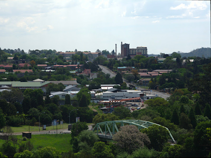 2009 photo of Estcourt view from Fort Durnford