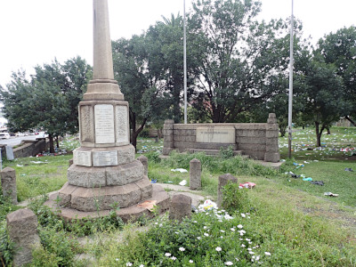 2022 photo of the World War I war memorial in Estcourt