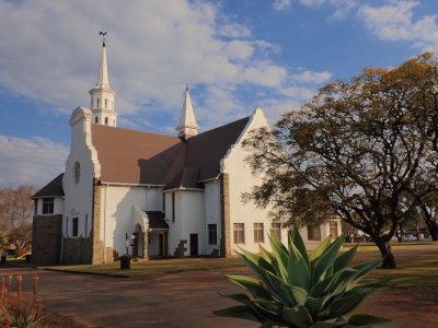 2023 photo of The Dutch Reformed Church in Piet Retief.