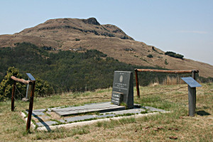 Grave of an unknown soldier who perished during the Second Anglo-Boer War